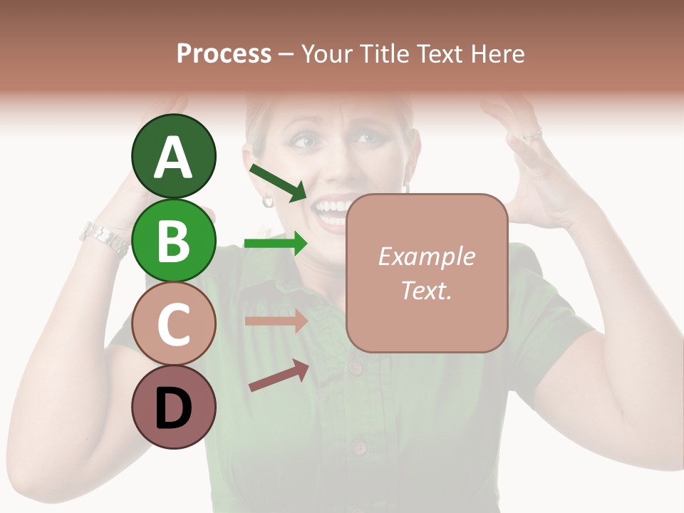 Angry Pretty White PowerPoint Template