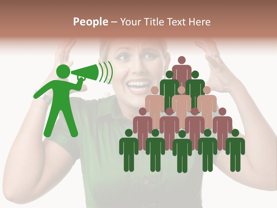 Angry Pretty White PowerPoint Template