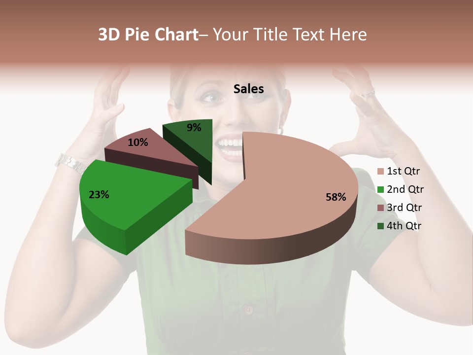 Angry Pretty White PowerPoint Template