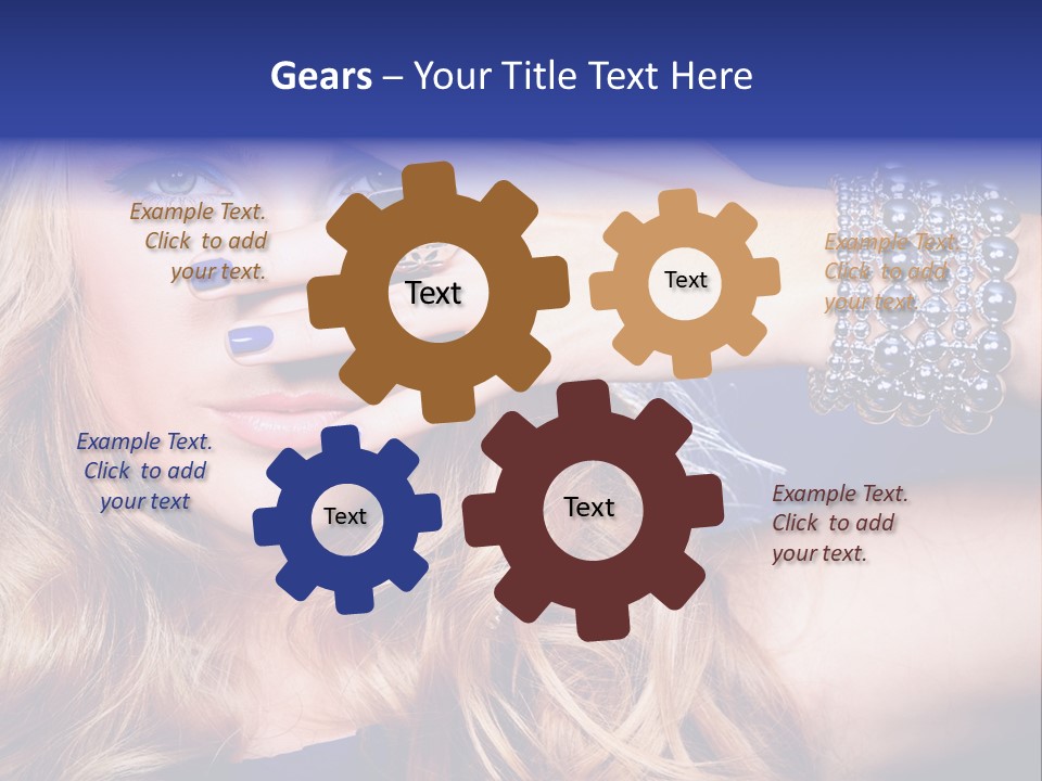 Bangle Charming Y PowerPoint Template