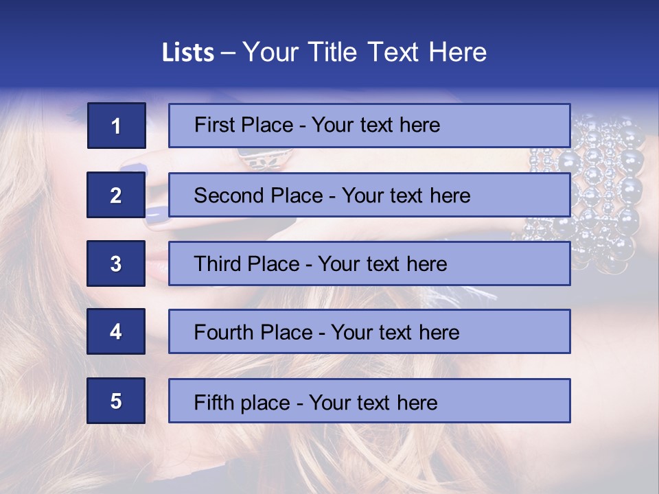 Bangle Charming Y PowerPoint Template