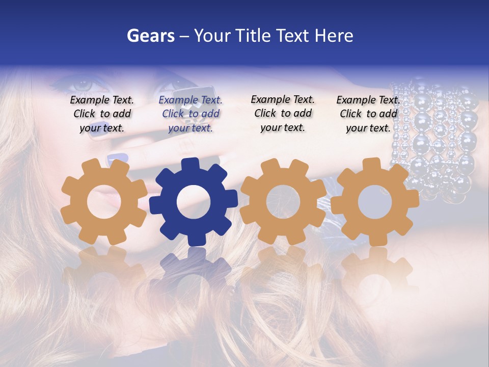 Bangle Charming Y PowerPoint Template