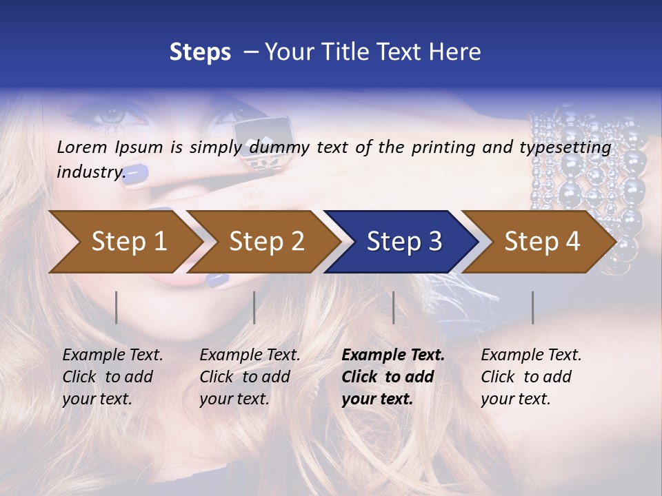 Bangle Charming Y PowerPoint Template