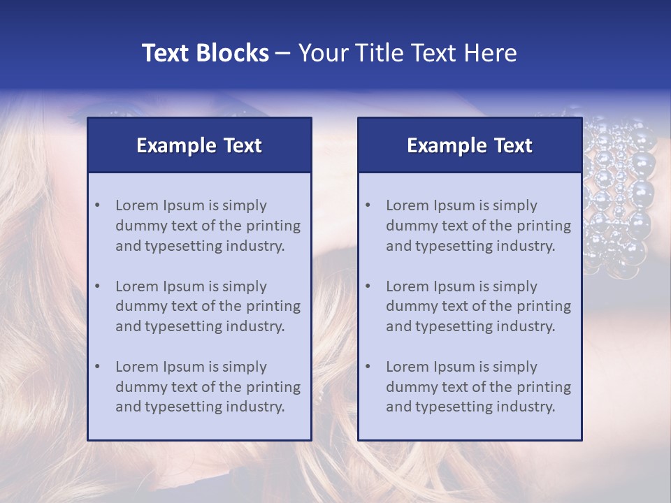 Bangle Charming Y PowerPoint Template