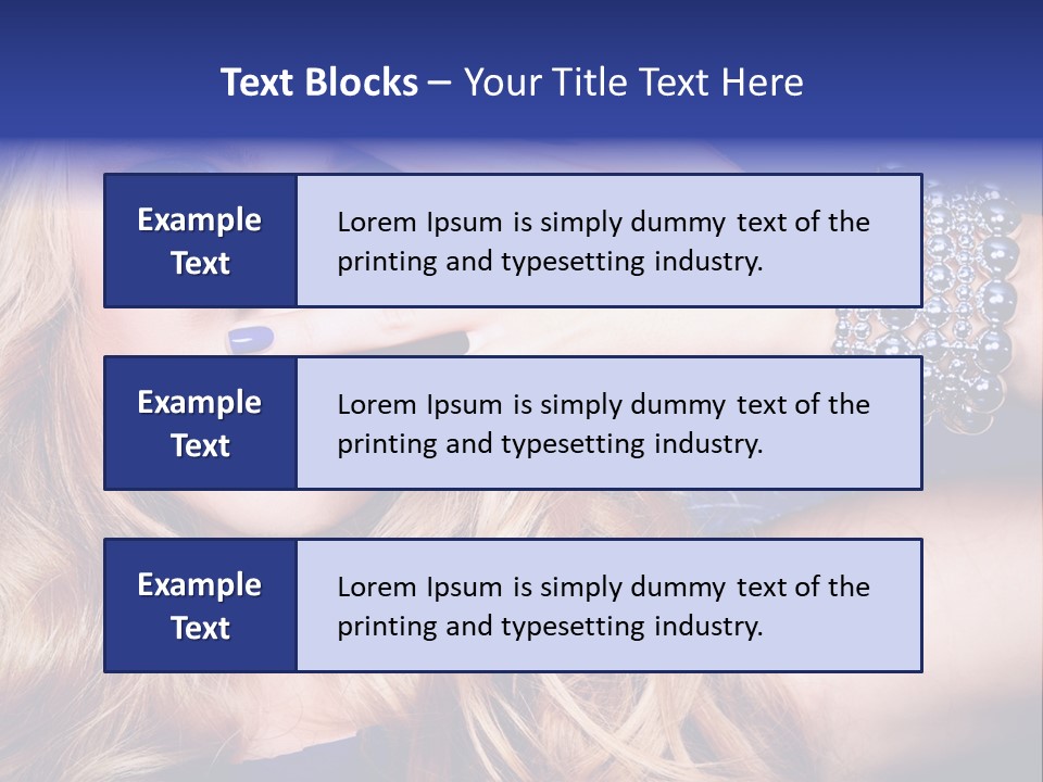 Bangle Charming Y PowerPoint Template