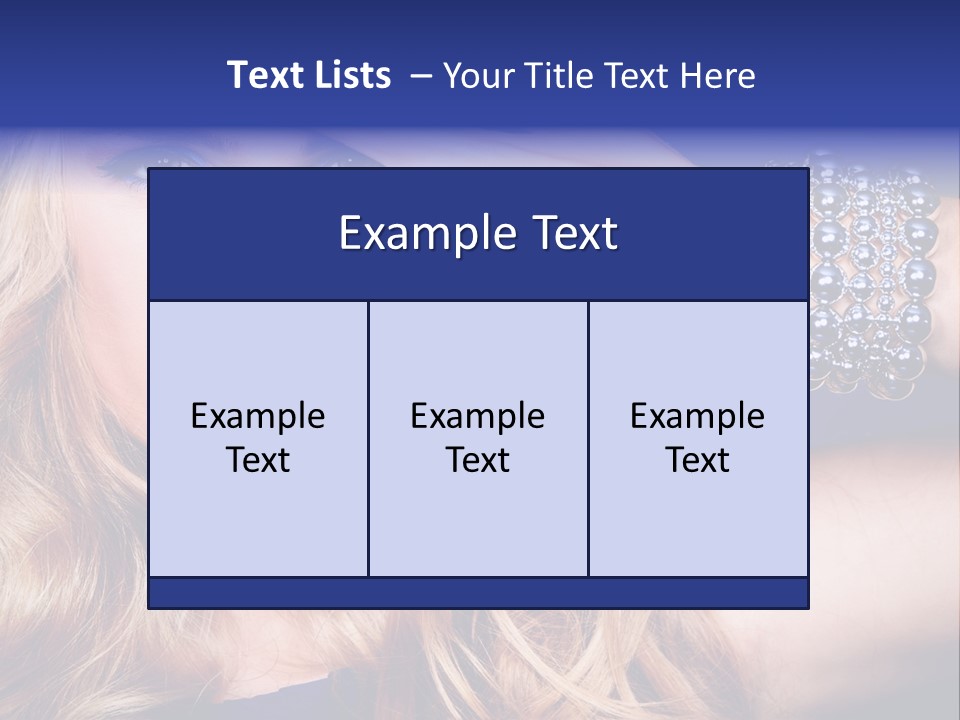 Bangle Charming Y PowerPoint Template