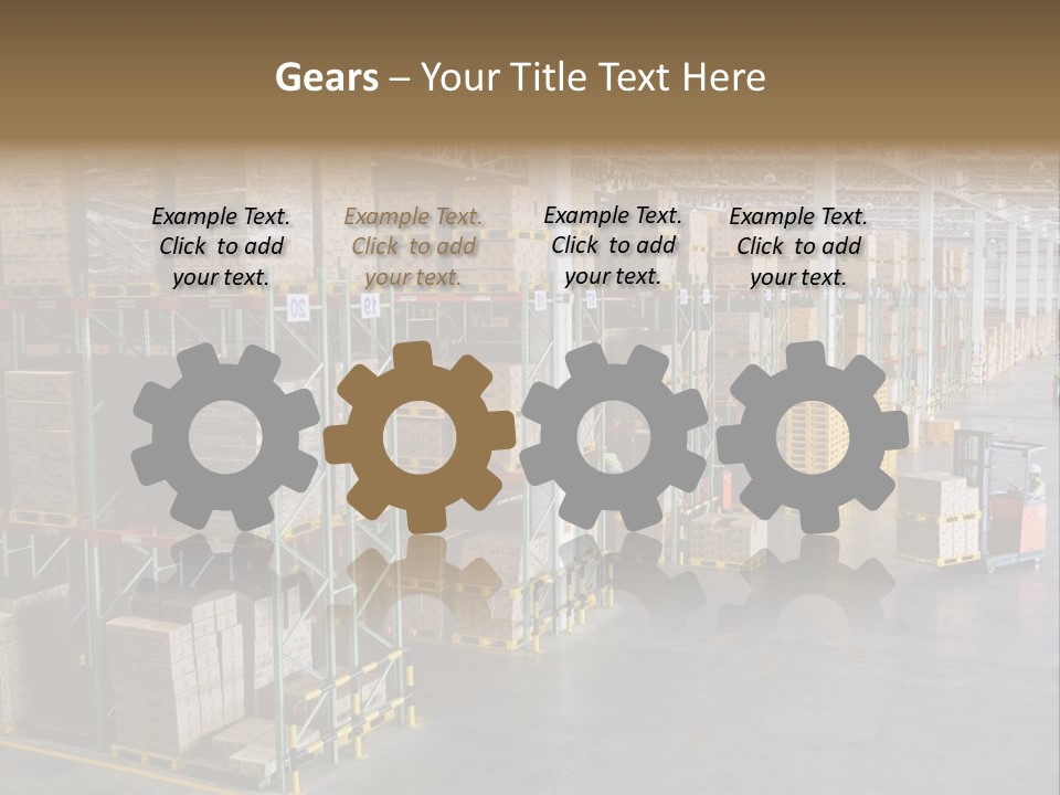 Logistic Vehicle Store PowerPoint Template