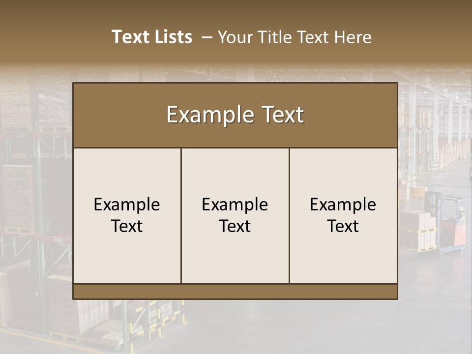 Logistic Vehicle Store PowerPoint Template