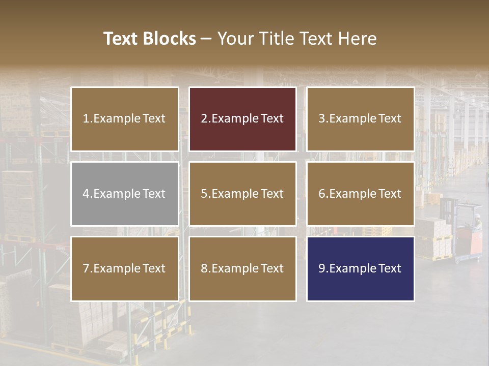 Logistic Vehicle Store PowerPoint Template