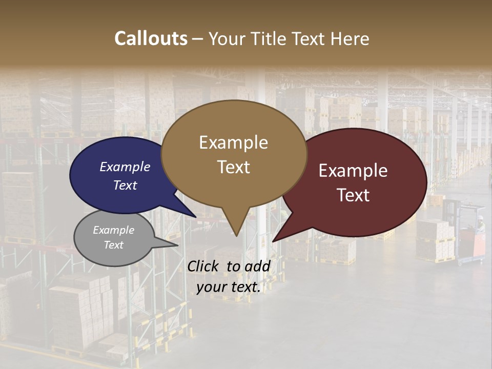 Logistic Vehicle Store PowerPoint Template