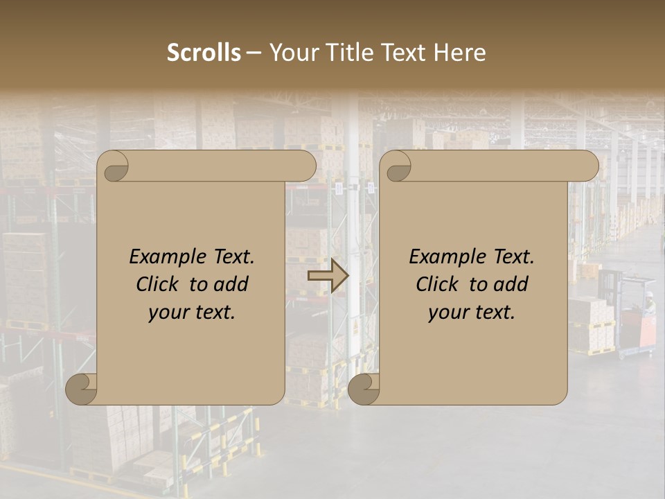 Logistic Vehicle Store PowerPoint Template