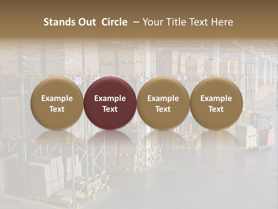 Logistic Vehicle Store PowerPoint Template