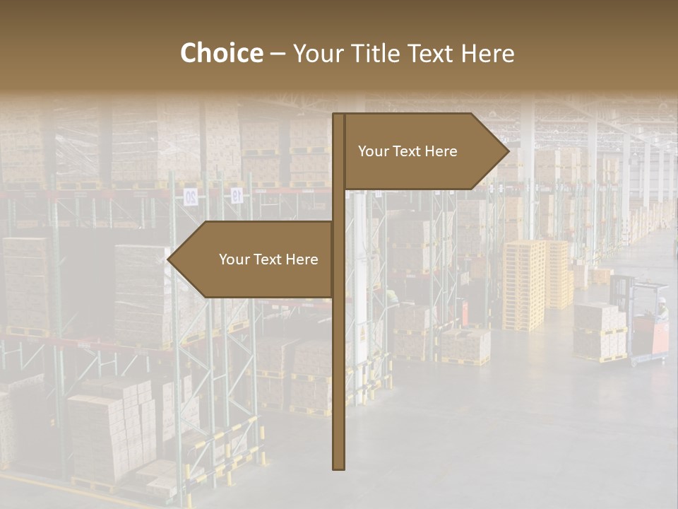 Logistic Vehicle Store PowerPoint Template