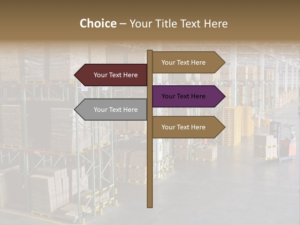 Logistic Vehicle Store PowerPoint Template