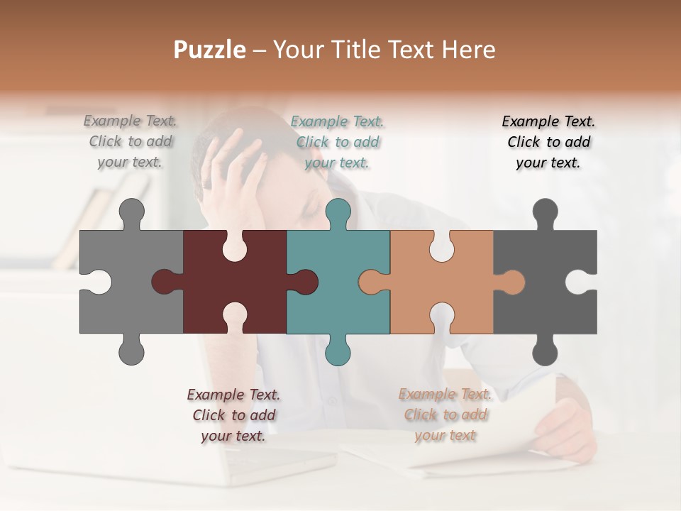 Information Home Broke PowerPoint Template