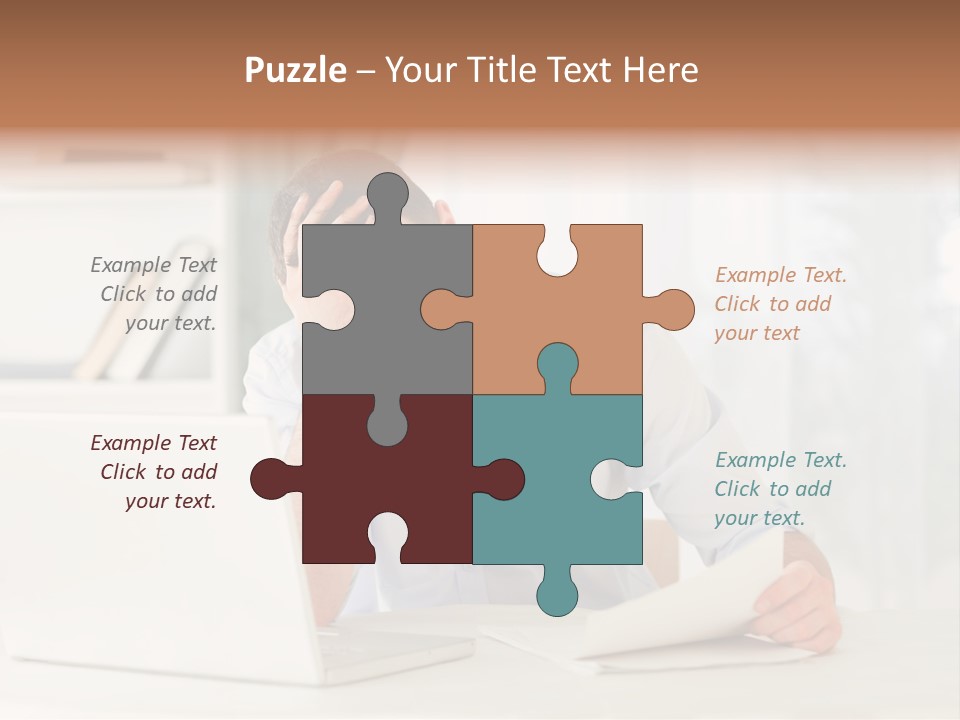 Information Home Broke PowerPoint Template