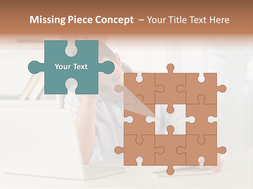 Information Home Broke PowerPoint Template