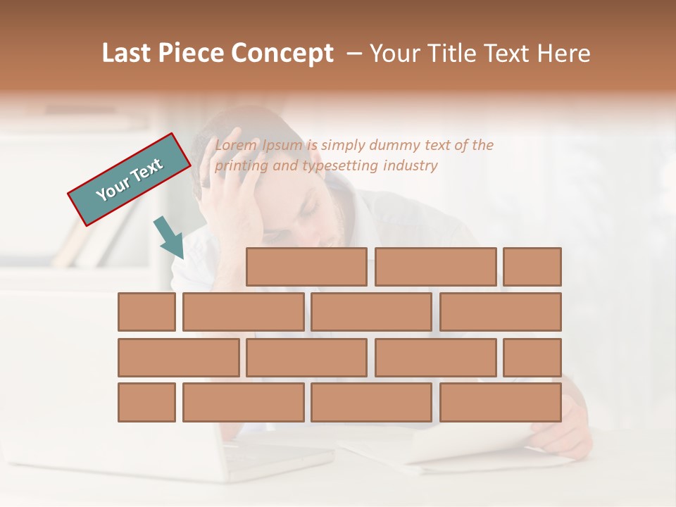 Information Home Broke PowerPoint Template