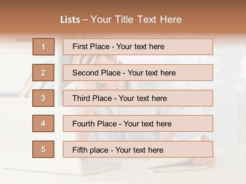 Information Home Broke PowerPoint Template