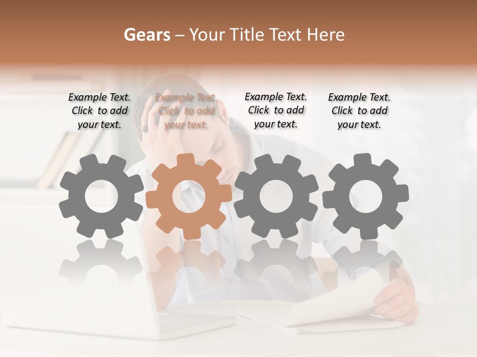 Information Home Broke PowerPoint Template