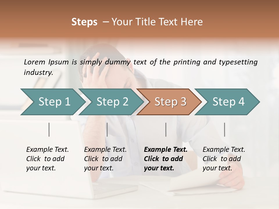 Information Home Broke PowerPoint Template