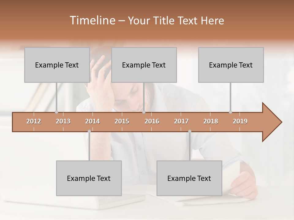 Information Home Broke PowerPoint Template