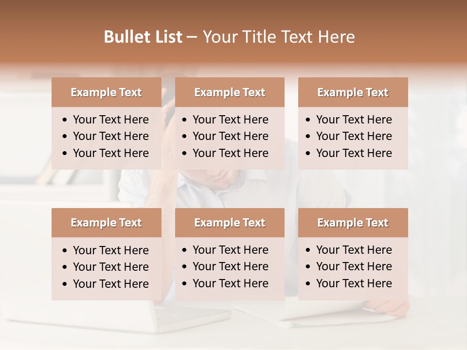 Information Home Broke PowerPoint Template