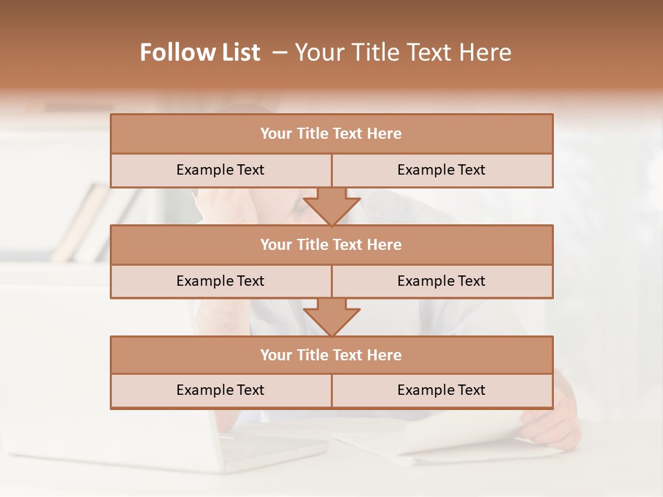 Information Home Broke PowerPoint Template