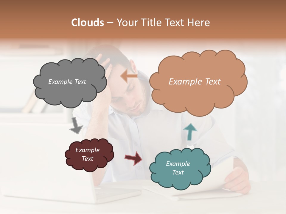 Information Home Broke PowerPoint Template