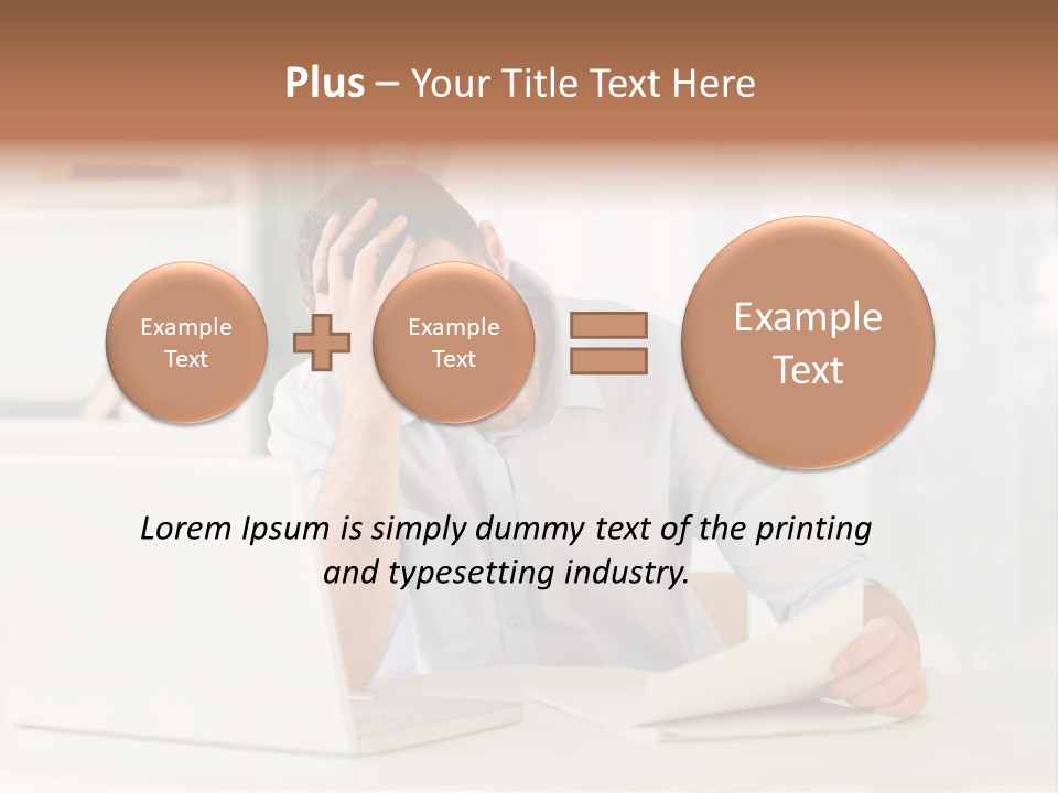 Information Home Broke PowerPoint Template