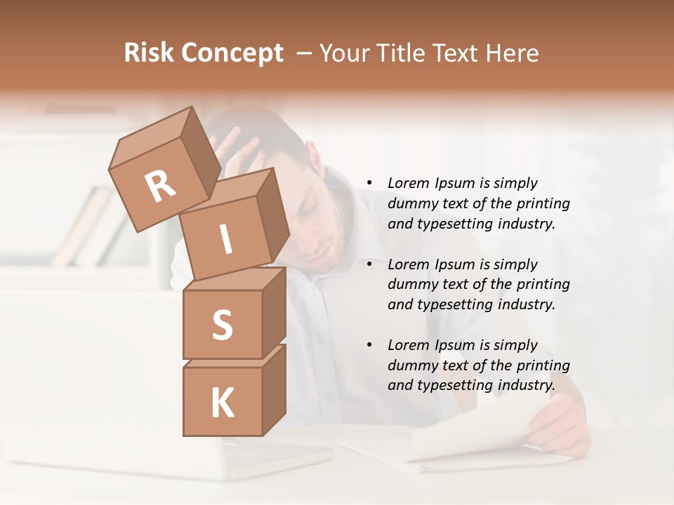 Information Home Broke PowerPoint Template