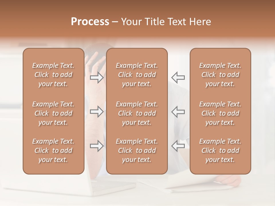 Information Home Broke PowerPoint Template