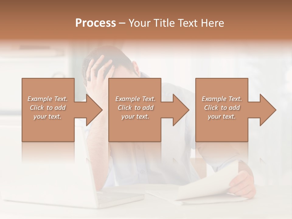 Information Home Broke PowerPoint Template