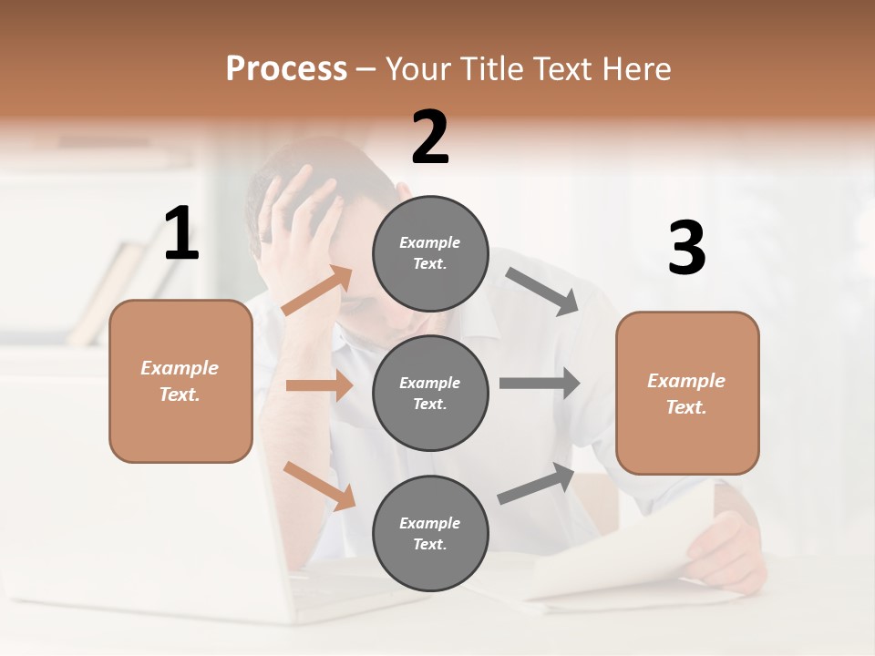 Information Home Broke PowerPoint Template