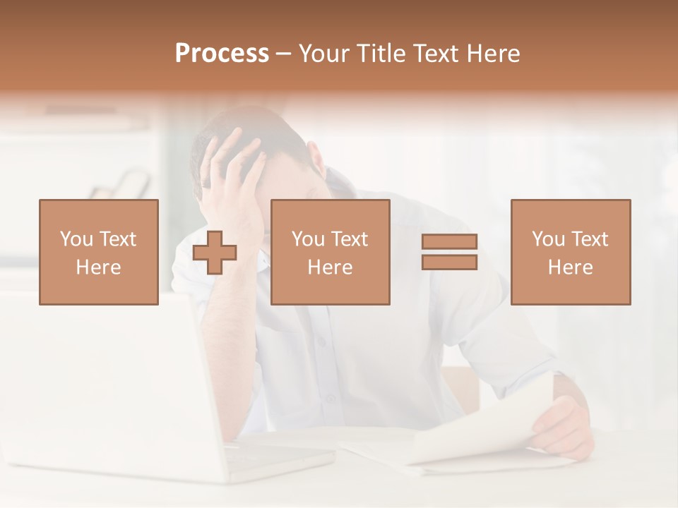 Information Home Broke PowerPoint Template