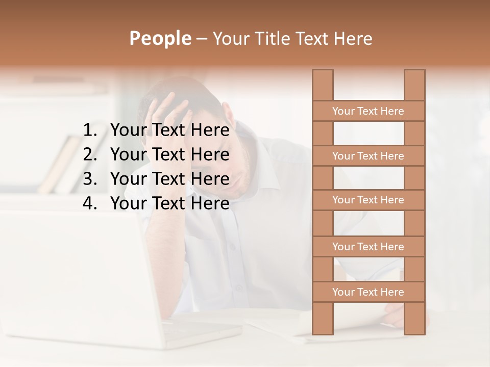 Information Home Broke PowerPoint Template