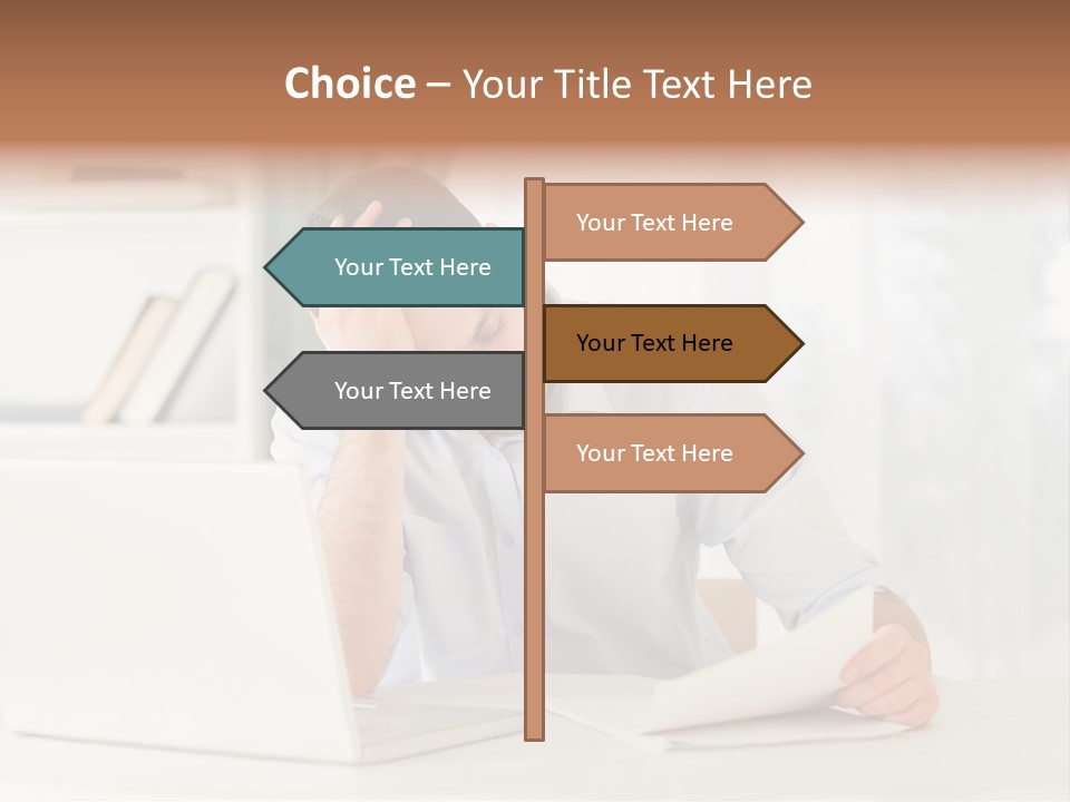 Information Home Broke PowerPoint Template