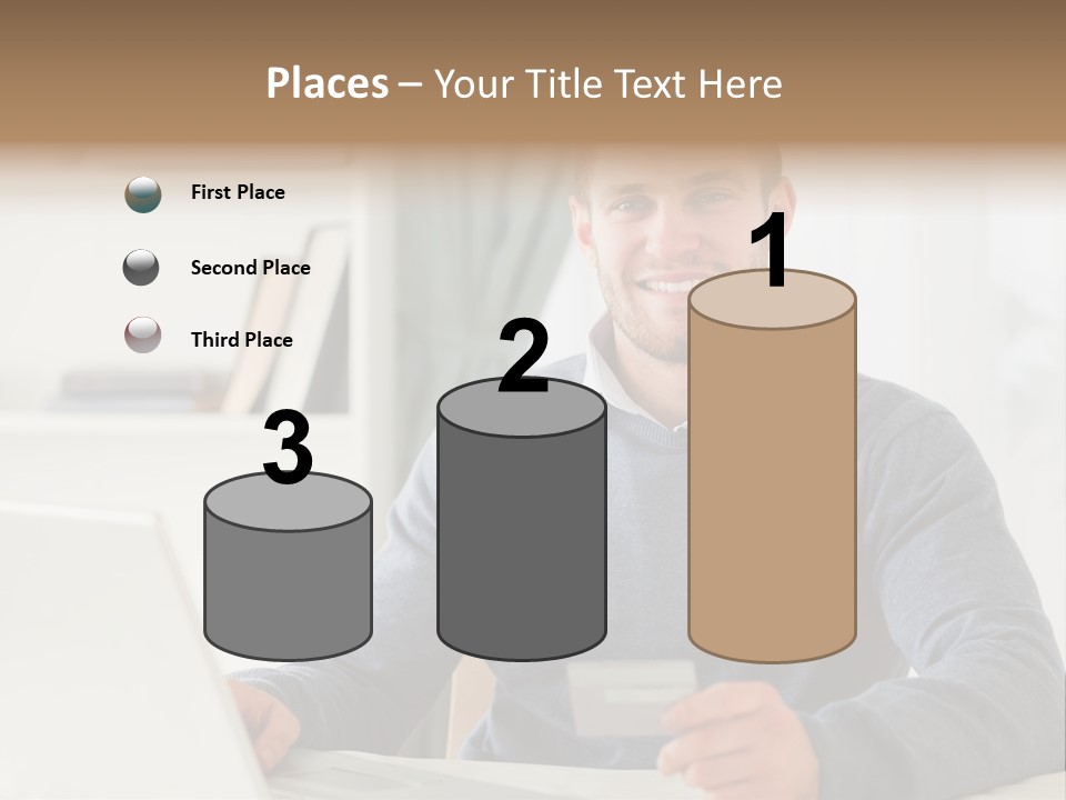 Notebook Ecommerce Business PowerPoint Template