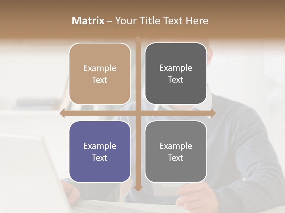Notebook Ecommerce Business PowerPoint Template