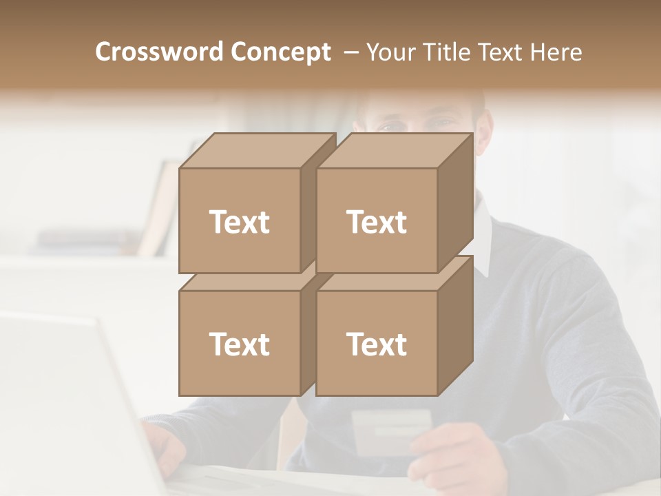 Notebook Ecommerce Business PowerPoint Template