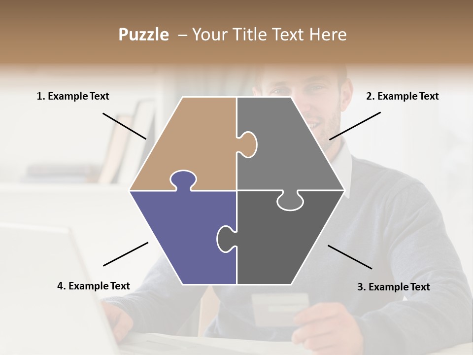 Notebook Ecommerce Business PowerPoint Template