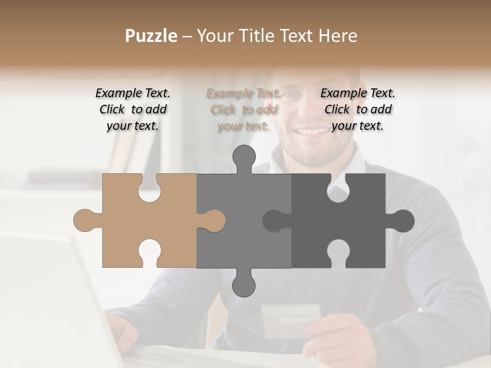 Notebook Ecommerce Business PowerPoint Template