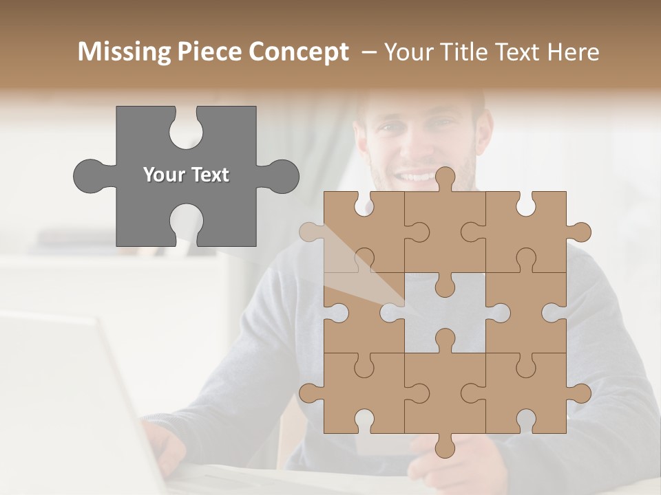 Notebook Ecommerce Business PowerPoint Template