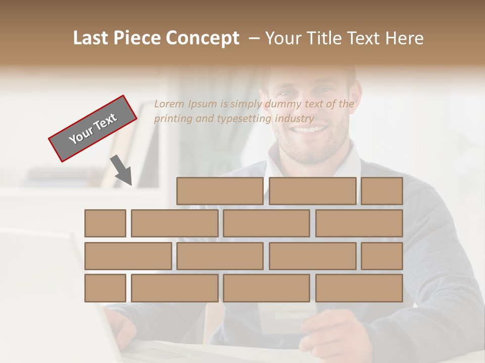 Notebook Ecommerce Business PowerPoint Template