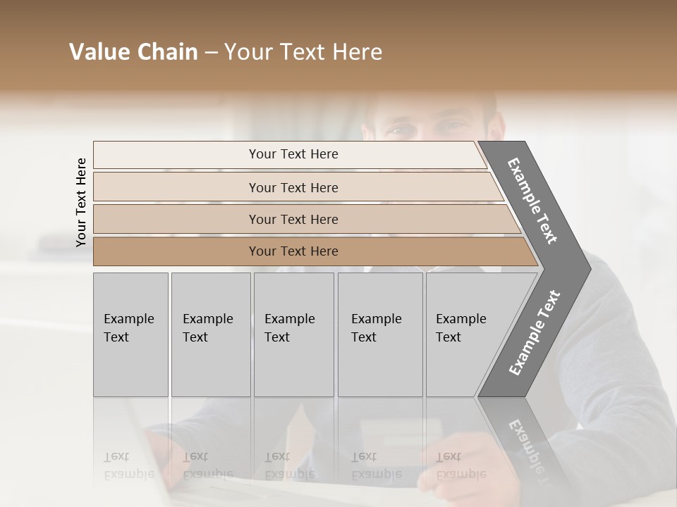 Notebook Ecommerce Business PowerPoint Template