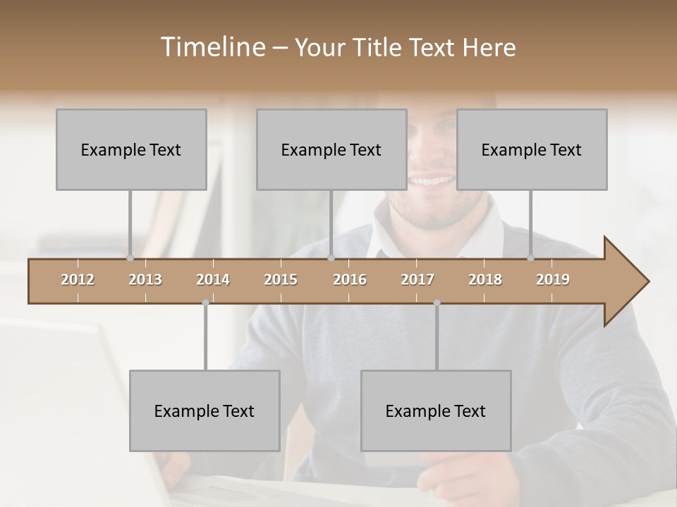 Notebook Ecommerce Business PowerPoint Template