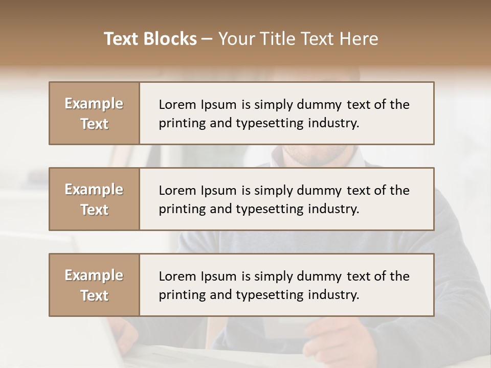 Notebook Ecommerce Business PowerPoint Template