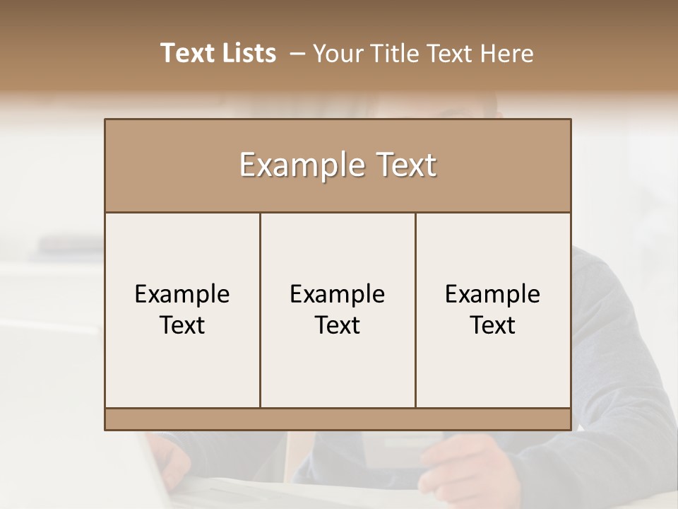 Notebook Ecommerce Business PowerPoint Template