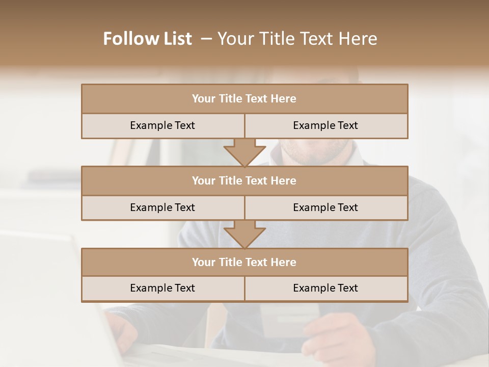 Notebook Ecommerce Business PowerPoint Template