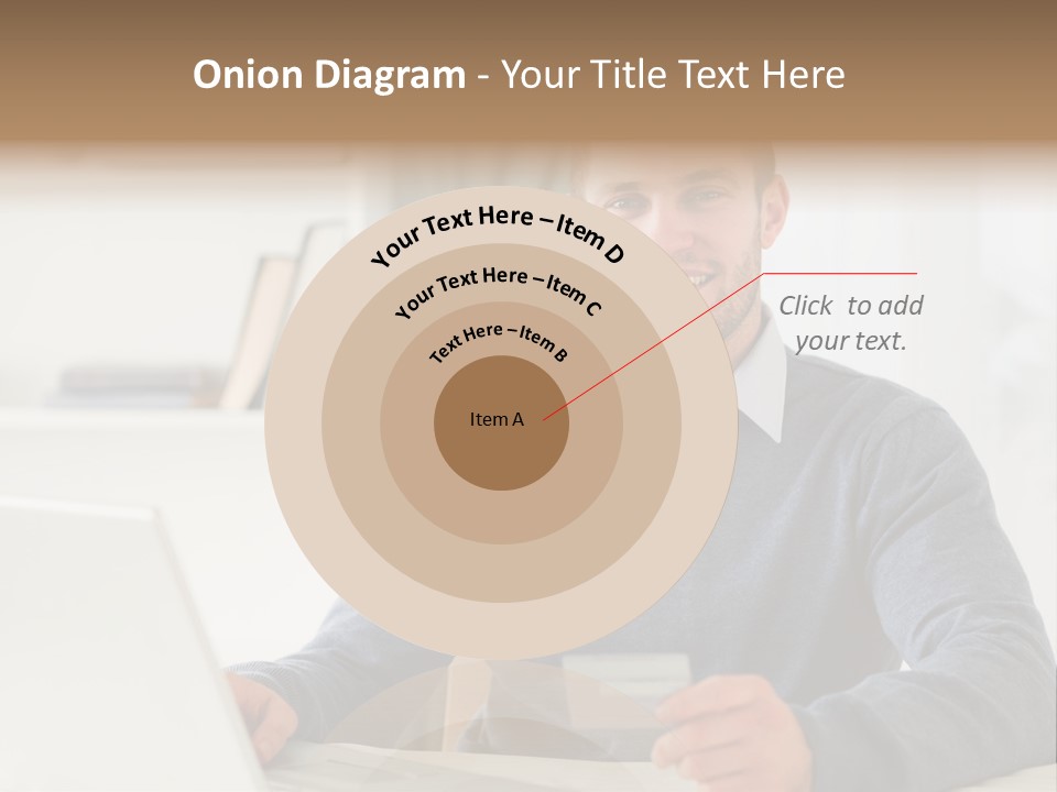 Notebook Ecommerce Business PowerPoint Template